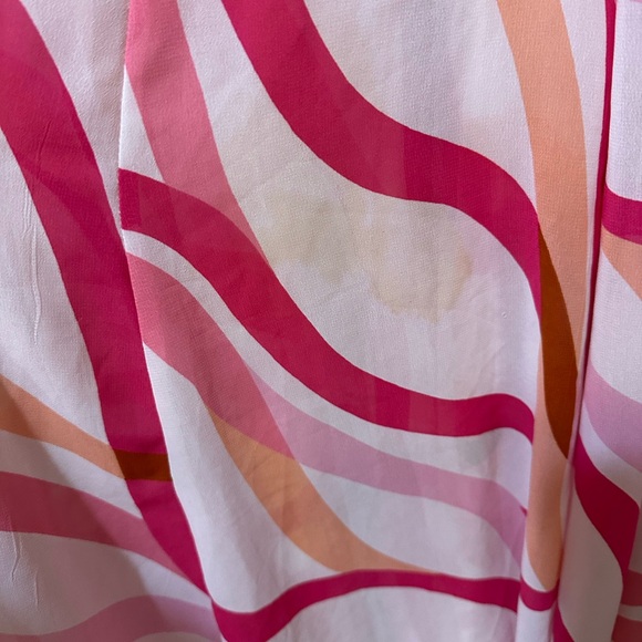 JESSICA LONDON pink sleeveless full skirt maxi dress size 22 - Picture 9 of 9